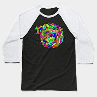 creature swirl v2 Baseball T-Shirt